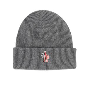 Moncler Wool Beanie Grey 