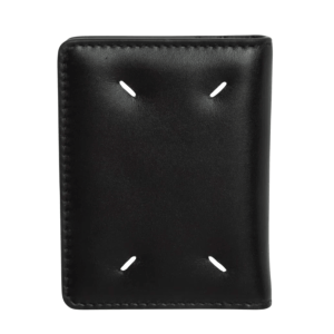 Maison Margiela Soft Calfskin Keyring Card Holder Black