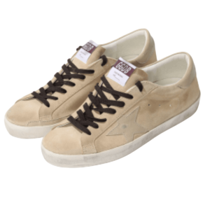 BEIGE LEATHER STAR SUPER-STAR