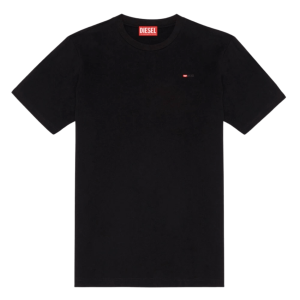 DIESEL T-JUST-MICRODIV T-SHIRT BLACK
