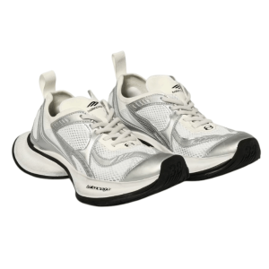 (W) Balenciaga Circuit Sneaker White Silver