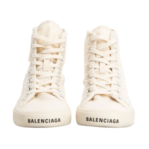 (W) Balenciaga Paris High Top Sneakers White