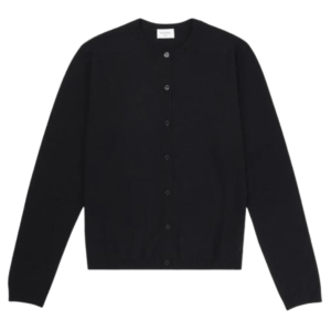 Saint Laurent Cassandre Round Neck Cardigan