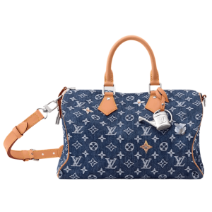 Louis Vuitton Speedy 30 Bandouliere Blue