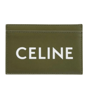 Celine Card Holder Dark Olive