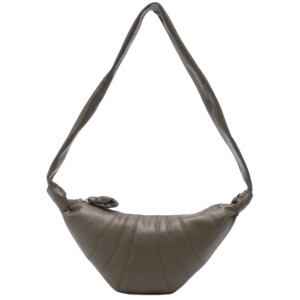 Lemaire Small Croissant Bag Soft Grained Leather Dark Olive