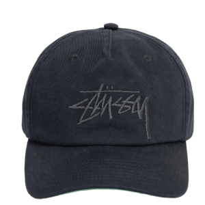 Stussy Mid-Depth Big Stock Snapback Navy Eclipse