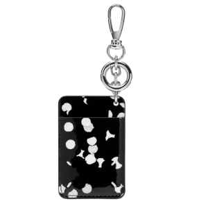 Maison Margiela Keyring Card Black White