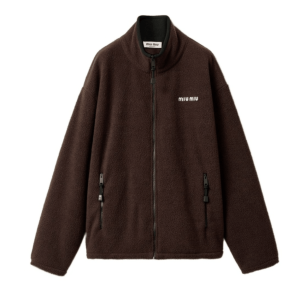 Ebony Fleece Zipper Jacket
