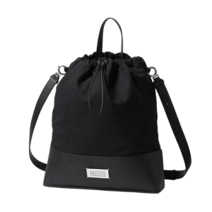 Maison Margiela 5AC Daily Medium Drawstring Backpack Black