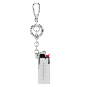 Maison Margiela Metal Lighter Case Charm Silver