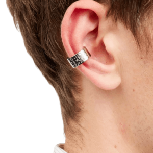 Mm6 Maison Margiela Numeric Brass Ear Cuff