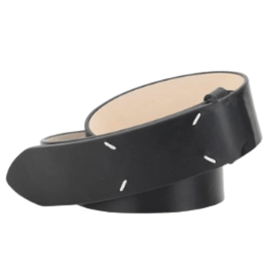 Maison Margiela Leather Belt Black