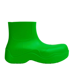 Bottega Veneta Puddle Ankle Boots Grass
