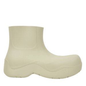 Bottega Veneta Puddle Ankle Boots Sea Salt