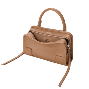 Loewe Mini Amazona 180 Bag in Soft Calfskin Mocha