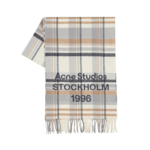 Check logo scarf CA0385-AYS