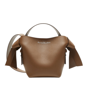 Musubi mini shoulder bag - Camel brown