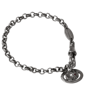 Vivienne Westwood New Petite Orb Bracelet Gunmetal