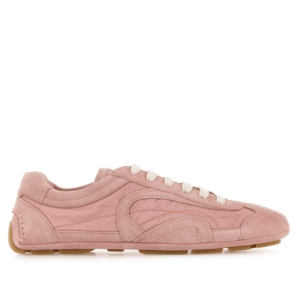 Pink Suede And Re-Nylon Montecarlo Re-Edition 2005 Sneakers