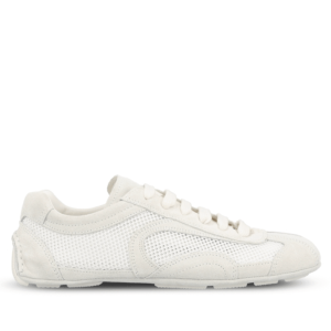 Prada White Low Top Sneakers