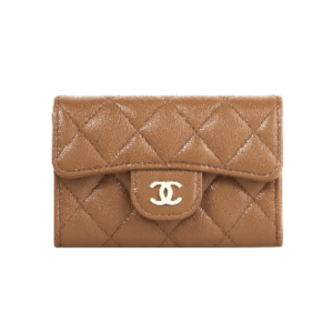 Chanel Classic Card Holder Camel