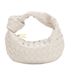Bottega Veneta Mini Leather Jodie Chalk