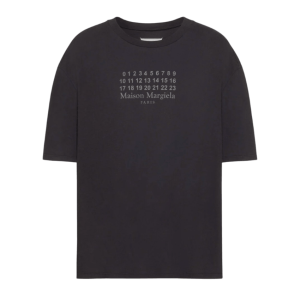 Maison Margiela Numerical Logo T-shirt Black 