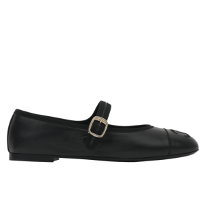 (W) Chanel Mary Janes Lambskin & Black