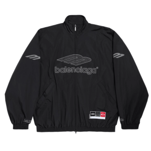Balenciaga 3B Football Tracksuit Jacket Black