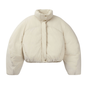 Jacquemus La Doudoune Courte Caraco Puffer Jacket - white