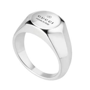 Gucci Trademark Thin Ring 925 Sterling Silver