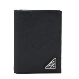 Prada Saffiano Card Holder Black