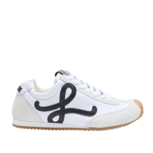 Ballet Runner 2.0 in Nylon & Calfskin 
