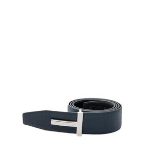 TOM FORD LEATHER BELT BLUE