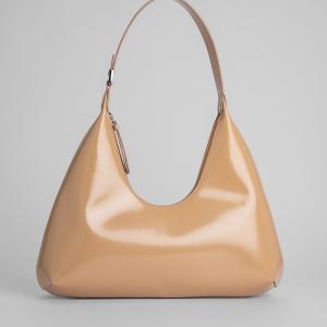 AMBER CREAM SEMI PATENT LEATHER 