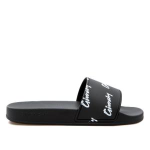GIVENCHY SLIDE SANDALS BLACK
