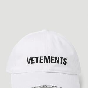Iconic Logo Baseball Cap in White