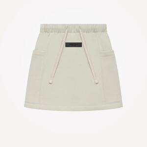 Women's Fleece Skirt in Wheat