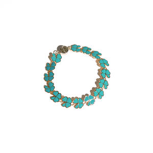 Peaceminusone Clover Bracelet Mint