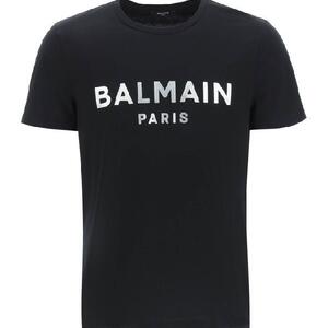 METALLIC LOGO COTTON T-SHIRT