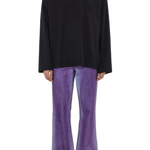 Black Feather Long Sleeve T-Shirt