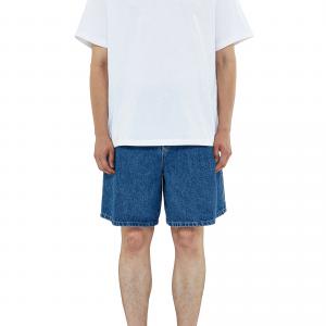 White Frame Back Logo Short Sleeve T-shirt