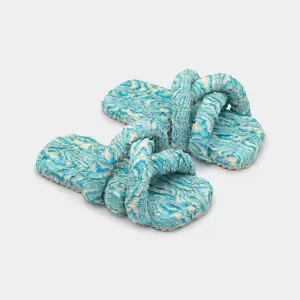 TYRE SLIDE Blue plissè