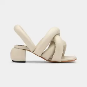 SAUSAGE HEEL Beige