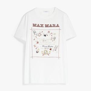 Resort 2023 embroidered short sleeve T-shirt