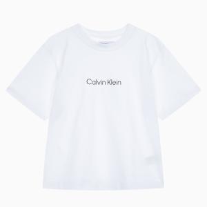 Women's Relaxed Standard Logo Crew Neck Short Sleeve T-Shirt 