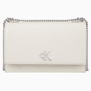 Women's CKJ Monogram Chain Crossbody Bag STONE