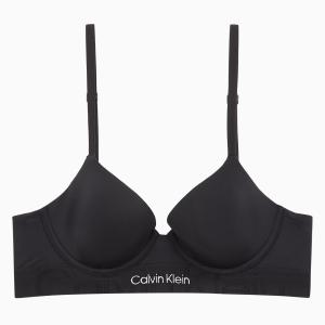 Women's Embossed Icon Micro Demi Bra BLACK