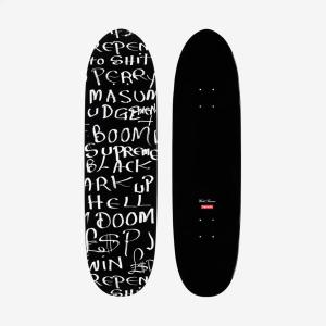 Supreme Black Ark Cruiser Skateboard Deck Black - 20FW